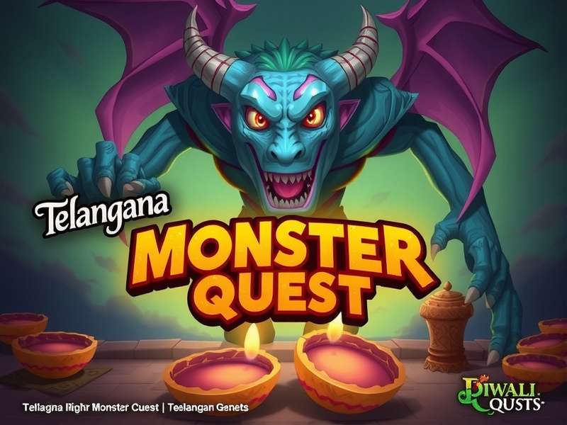 Telangana Monster Quest Game Banner